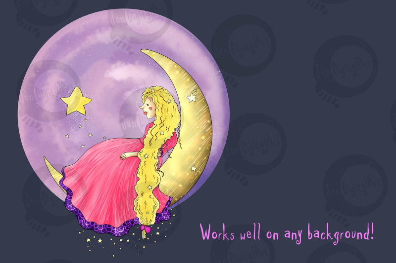 princess-on-the-moon-clip-art-illustration-jpg-png