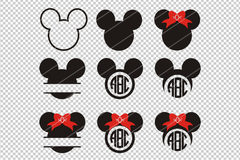 Free Free 335 Disney Silhouette Cricut Floral Mickey Svg SVG PNG EPS DXF File