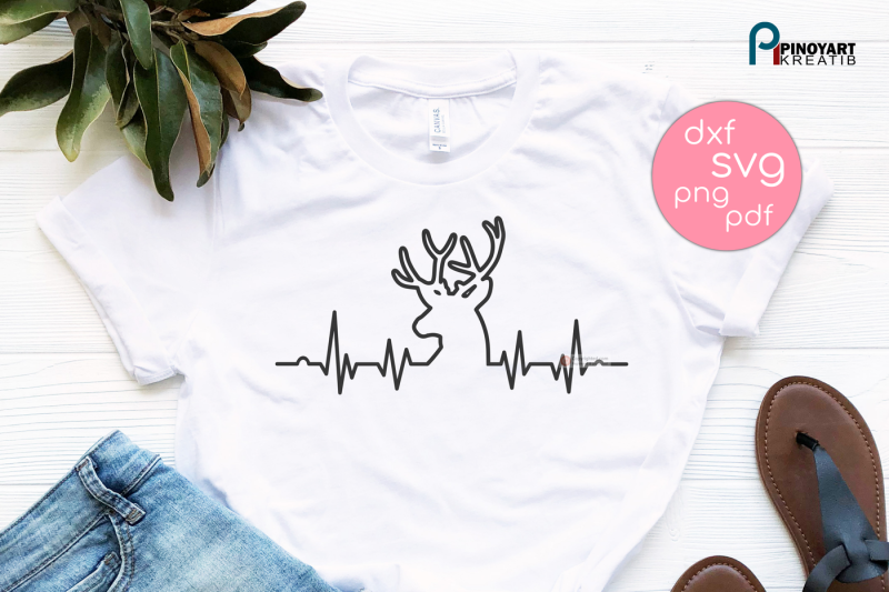 deer-heartbeat-svg-deer-ekg-svg-heartbeat-svg-svg-files-for-cricut