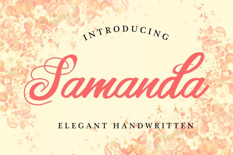 samanda-elegant-handwritten