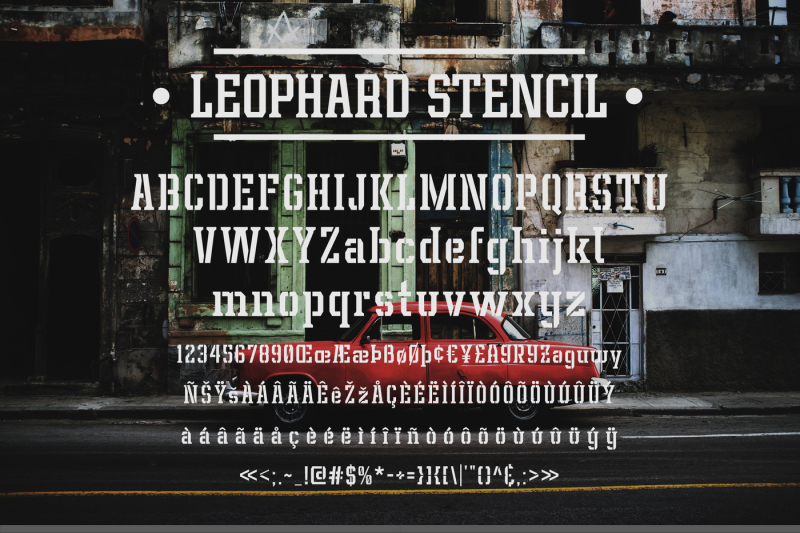 leophard-font-family