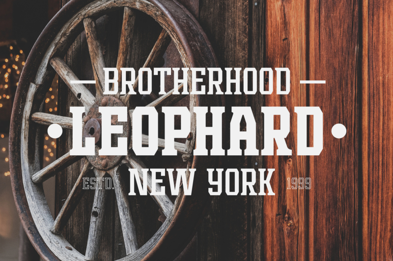 leophard-font-family
