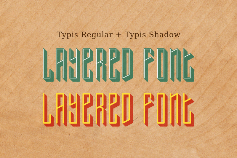 typis-layered-font