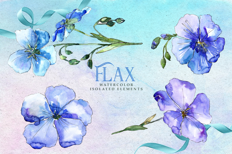 flax-watercolor-png