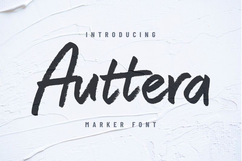 auttera-marker-brush-font