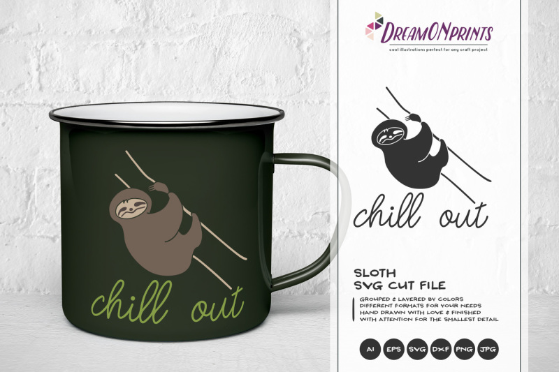 sloth-svg-chill-out-svg