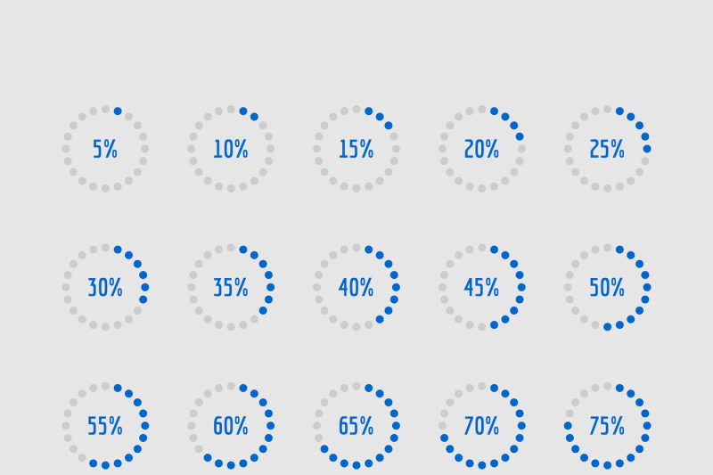 pie-charts-circle-percentage-diagrams-of-loading