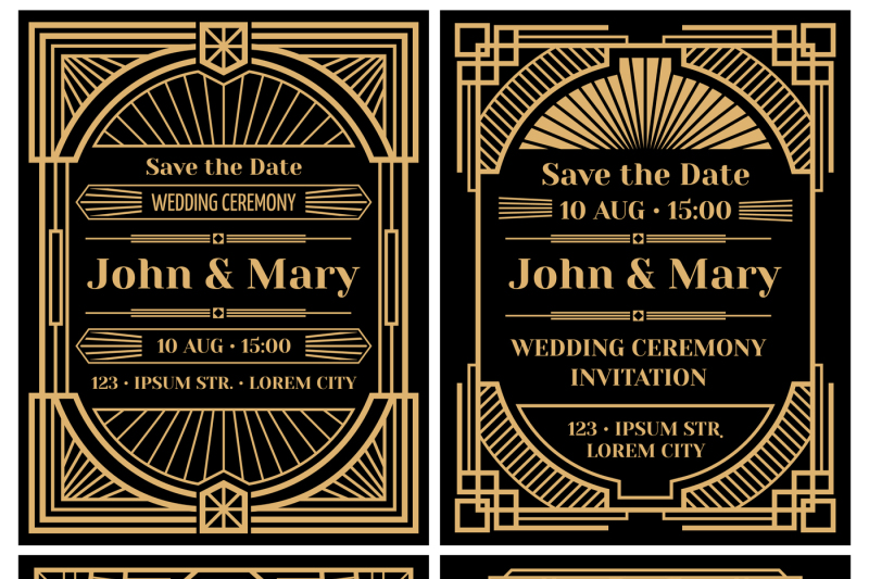 modern-wedding-invitation-vector-mockup-in-classic-art-deco-retro-styl