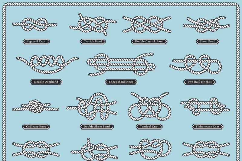 sailing-rope-knots-vector-set-of-nautical-design-elements