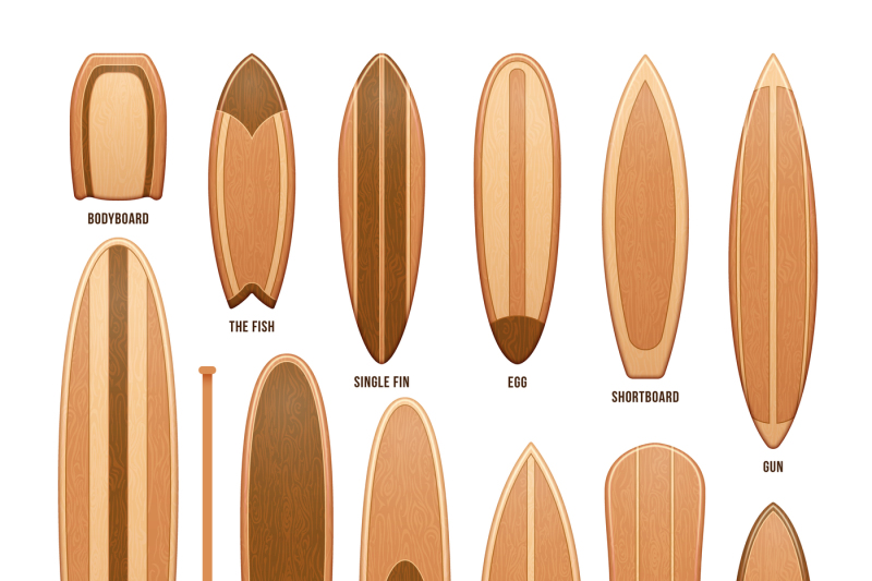 wooden-surfboards-isolated-on-white-vector-illustration