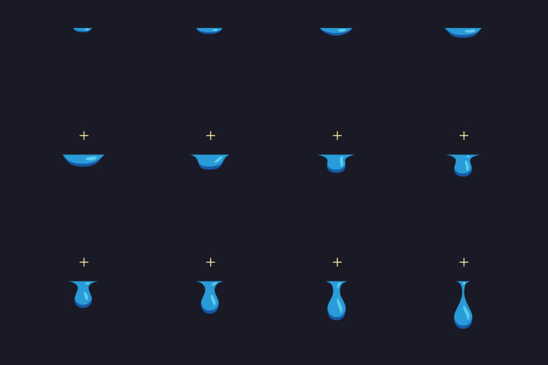 falling-water-drops-vector-animation-frames