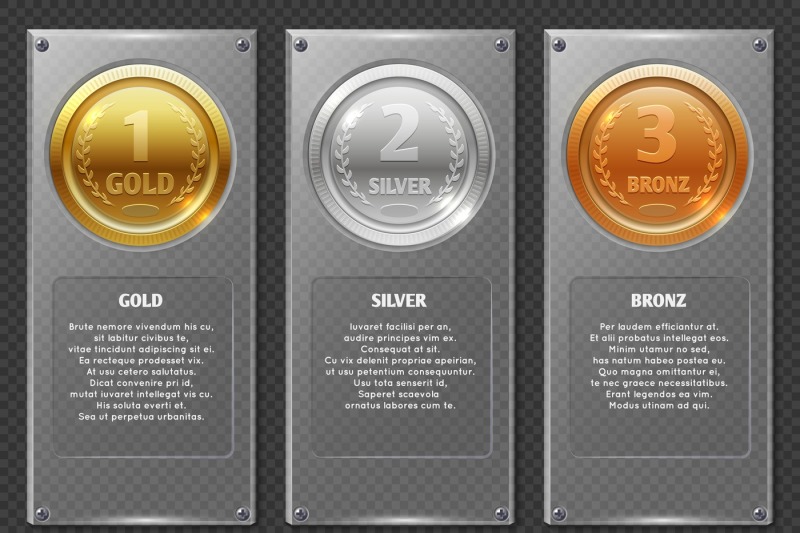 sports-or-business-vector-infographics-with-winners-award-medals