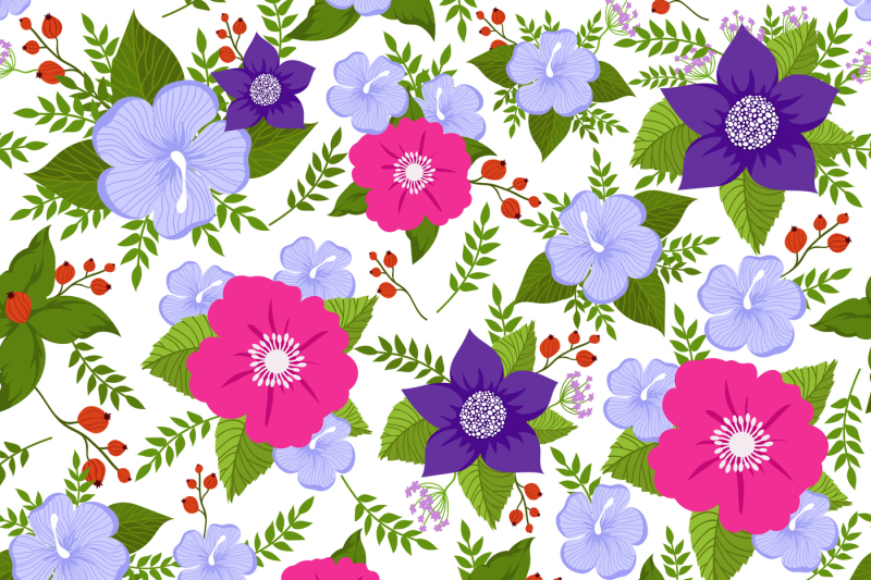 abstract-flower-vector-seamless-background-summer-floral-endless-patt