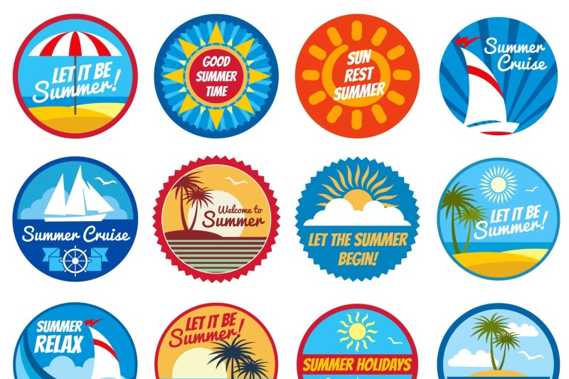 vintage-summer-labels-tropical-holiday-vector-logos-with-typography
