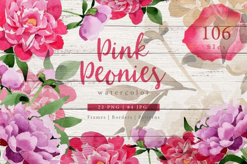 pink-peonies-wotercolor-png