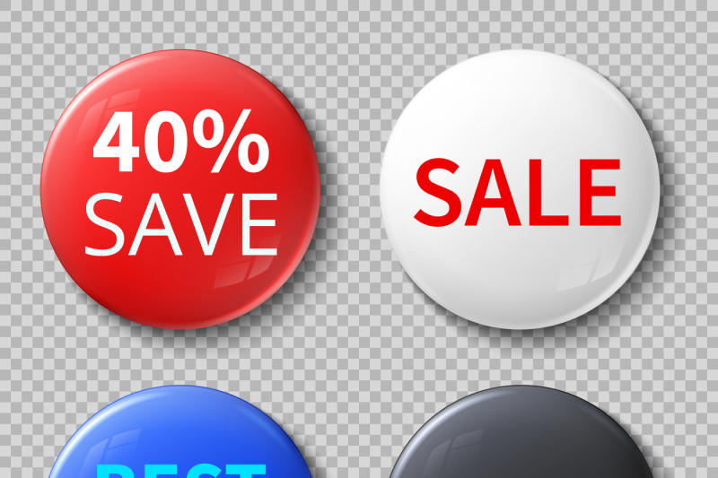 glossy-3d-sale-circle-buttons-or-badges-with-exclusive-offer-promotion