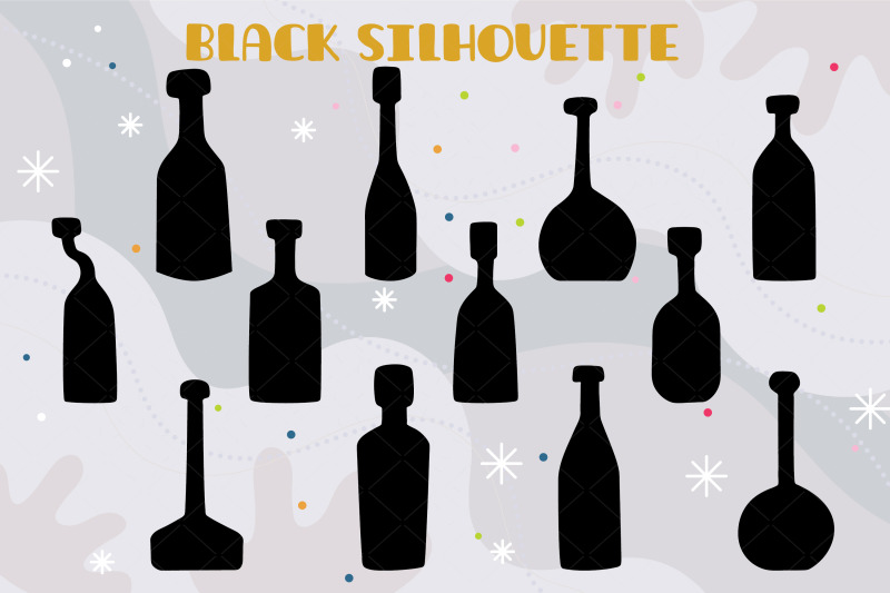 bottles-black-amp-white-hand-drawn-potion-vials-vintage-wine-bottles