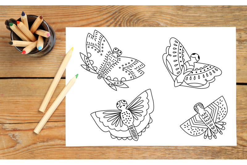 hand-drawn-butterflies-moth-insect-flying-bugs