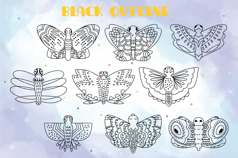 hand-drawn-butterflies-moth-insect-flying-bugs