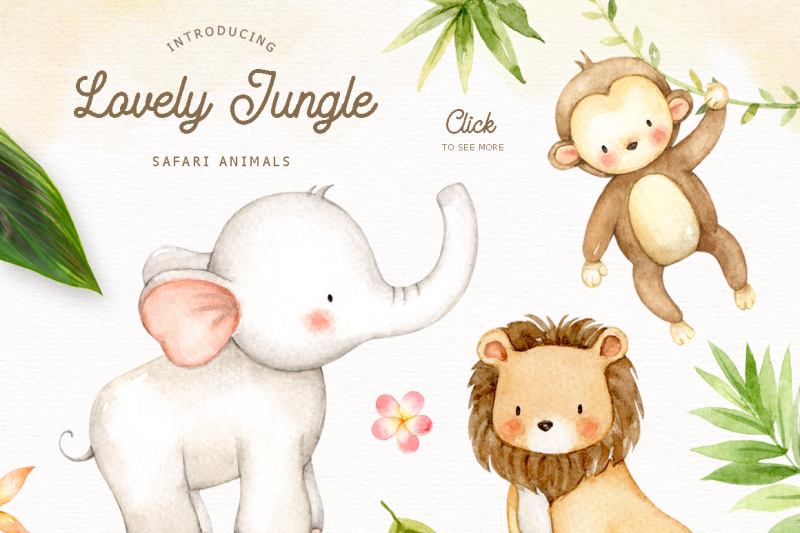 lovely-jungle-safari-animals-clipart
