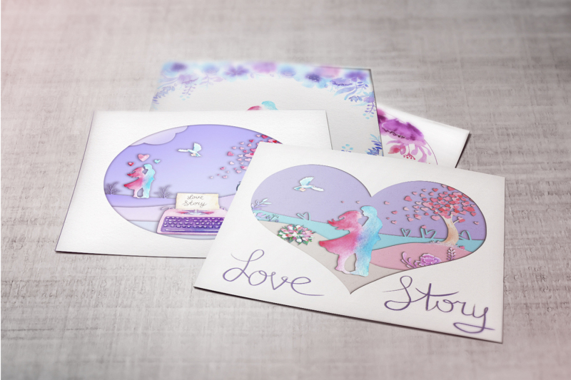 love-story-watercolor-set