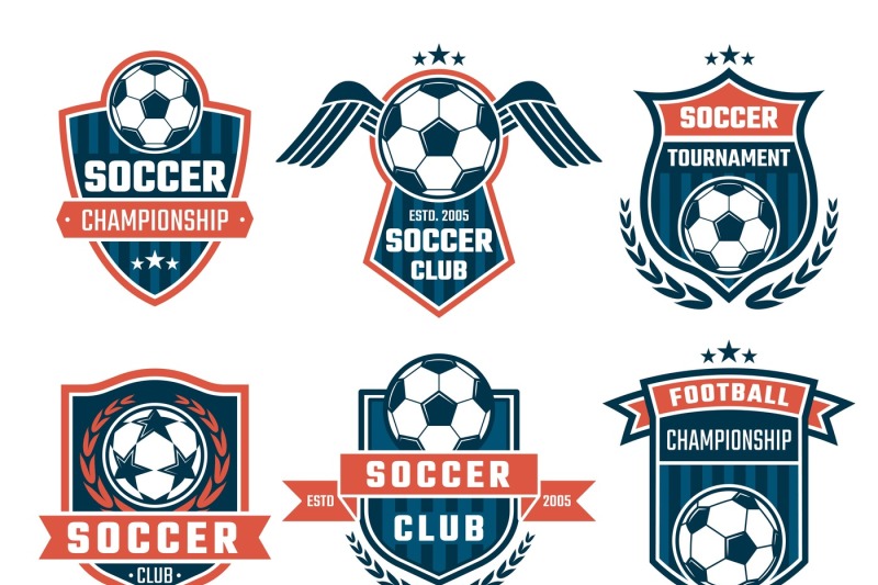 vector-emblem-of-football-theme-sport-logos-design