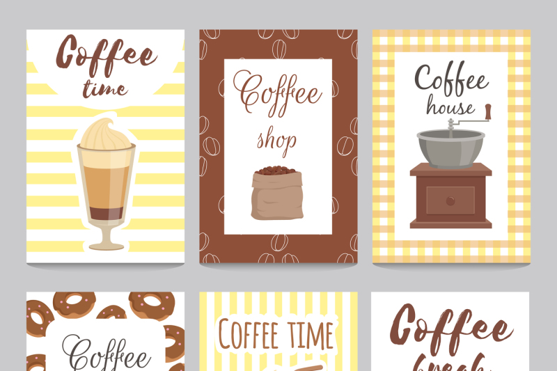 design-template-of-vintage-cards-for-coffee-shop