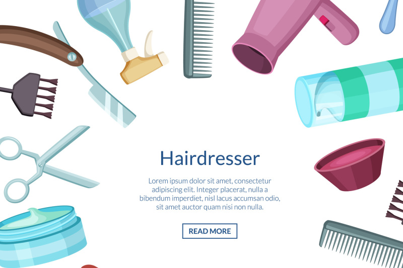 vector-hairdresser-or-barber-cartoon-elements-background