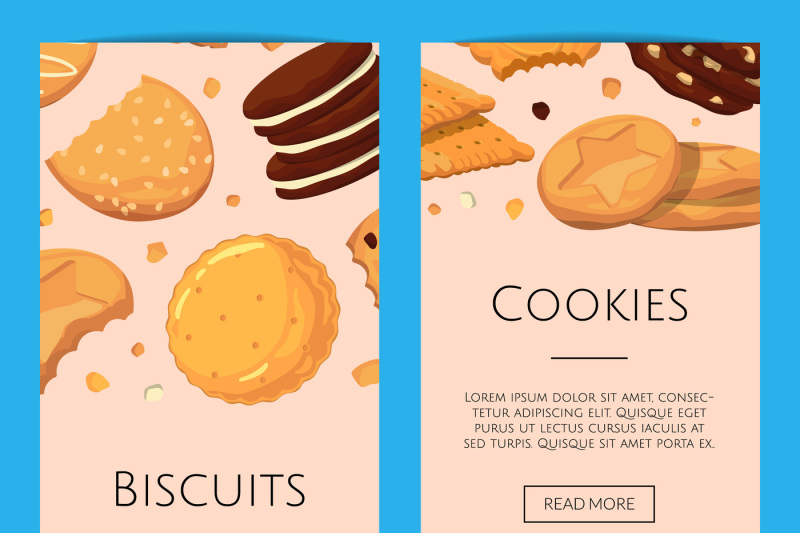 vector-vertical-web-banners-with-cartoon-cookies