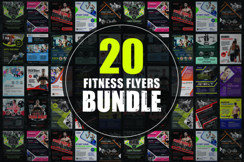 fitness-flyers-bundle