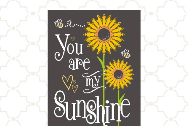 Download You Are My Sunshine By Buzzcutz Designs Thehungryjpeg Com