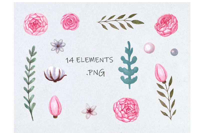 floral-watercolor-elements-clipart