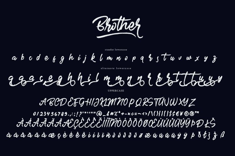 brother-handwritten-font