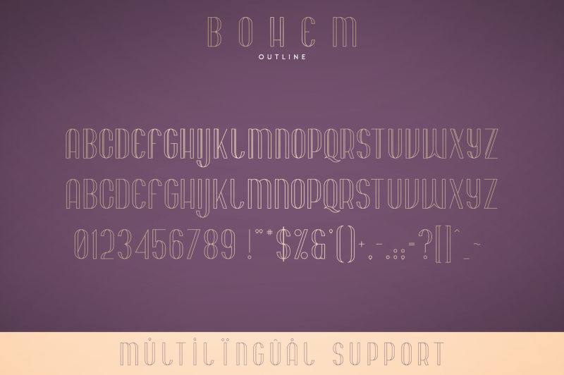 bohem-display-font-2-styles