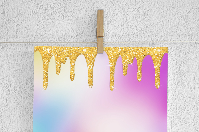 dripping-glitter-digital-paper