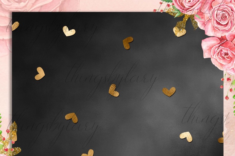 30-black-and-gold-valentine-love-heart-digital-papers-card-making