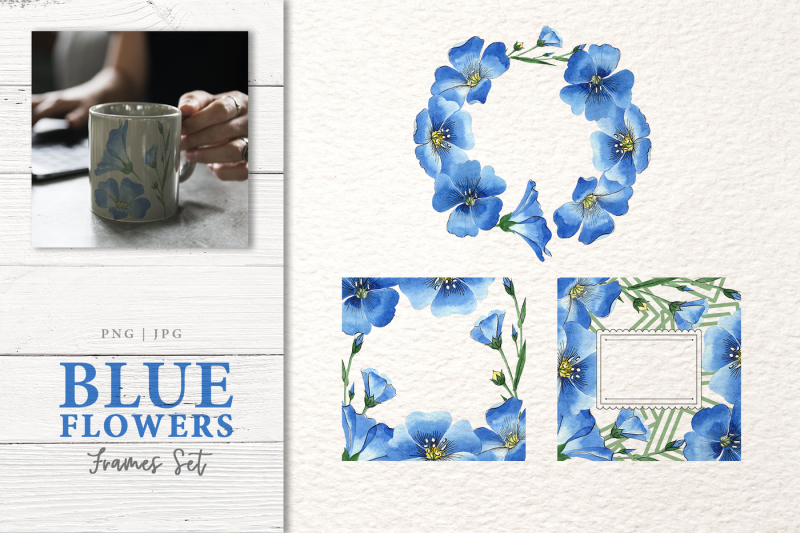 blue-flowers-of-flax-watercolor-png