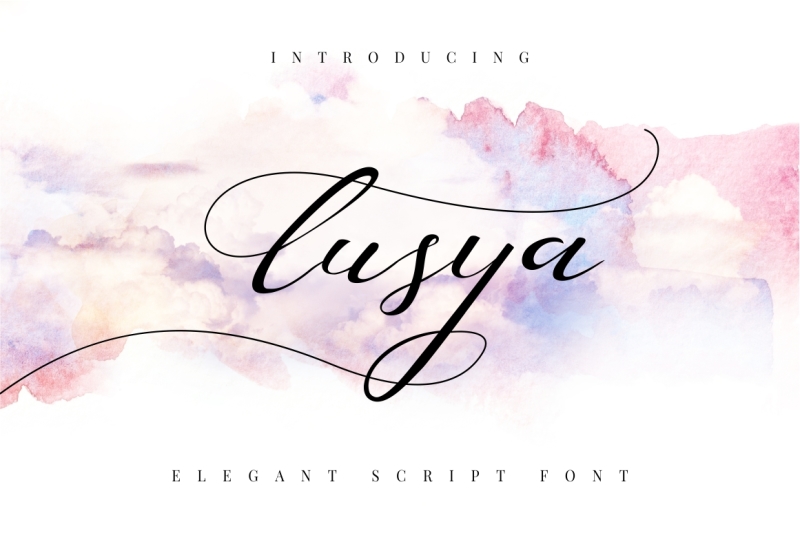 lusya-elegant-script