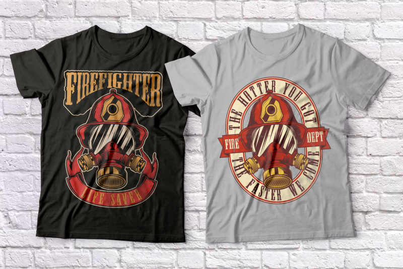 firefighters-t-shirts-set