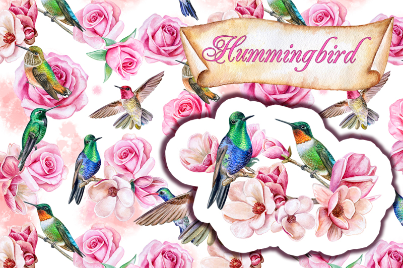 hummingbirds-and-flower-ornaments