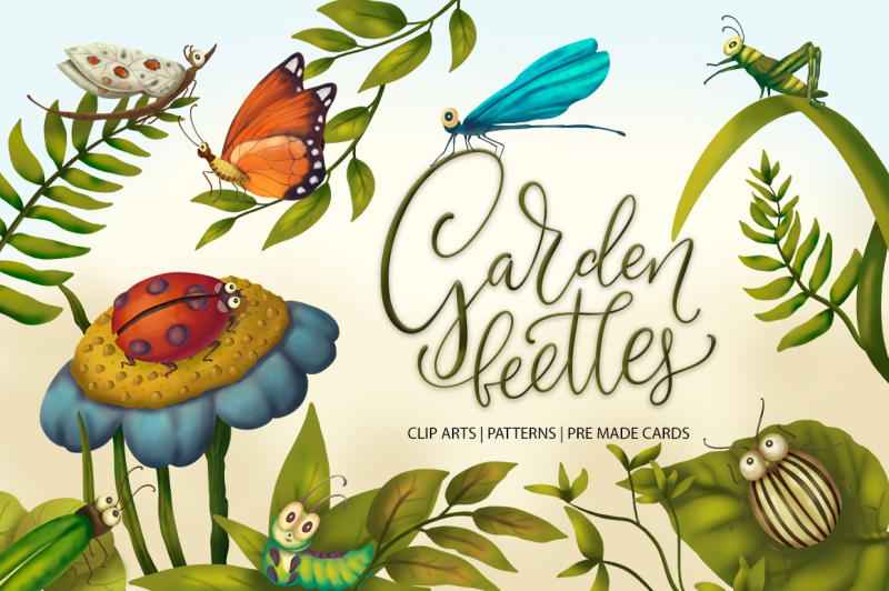 garden-beetles-graphic-collection