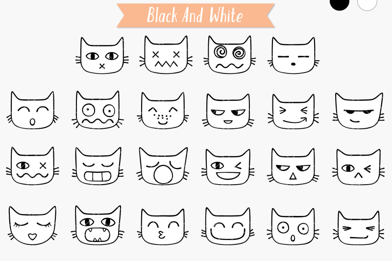 cat-faces-kawaii-hand-drawn-kittens-emoji-feline-emotions