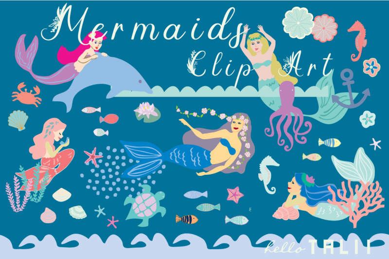 mermaids-clip-art