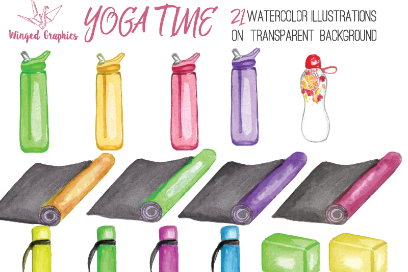 yoga-practice-watercolor-illustrations