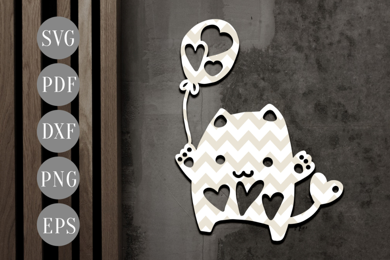Cute Animals Bundle Papercut Template Bundle, Clipart SVG, DXF, PDF By