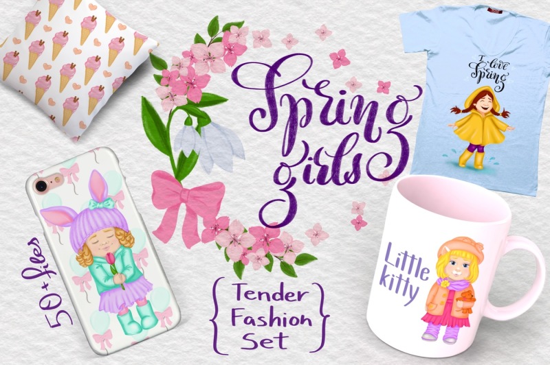 spring-girls-tender-fashion-set
