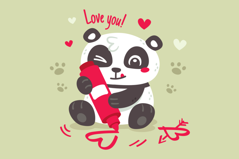 panda-love-valentine-039-s-day