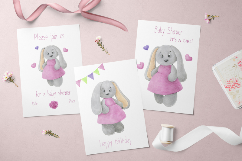 lovely-bunny-design-set