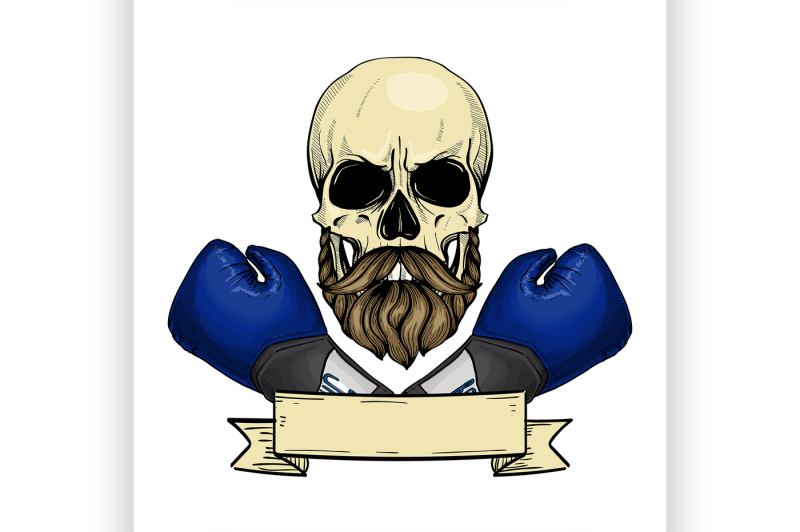 color-angry-skull-with-boxing-gloves