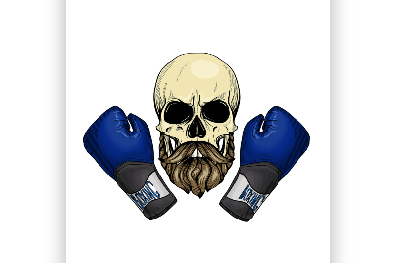 color-angry-skull-with-boxing-gloves